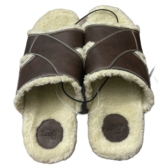 Bass Other - 003 SLPPRS: Bass Sherpa Outdoor slippers size 8